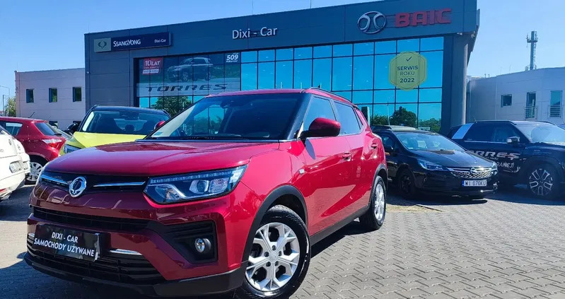 małopolskie SsangYong Tivoli cena 74900 przebieg: 61000, rok produkcji 2021 z Suchedniów